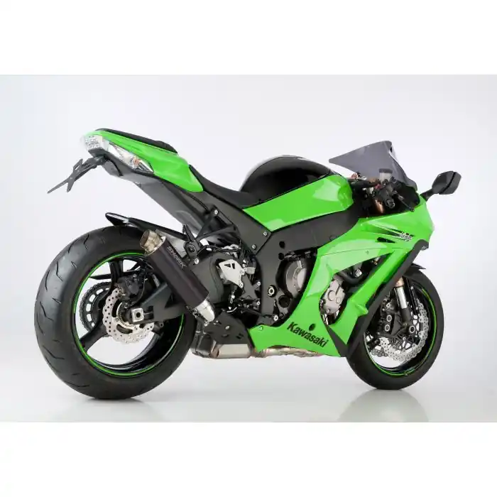 SHARK SRC 4 Auspuff Short schwarz EG-BE passt für KAWASAKI ZX-10R(08-10) Kracherpreis