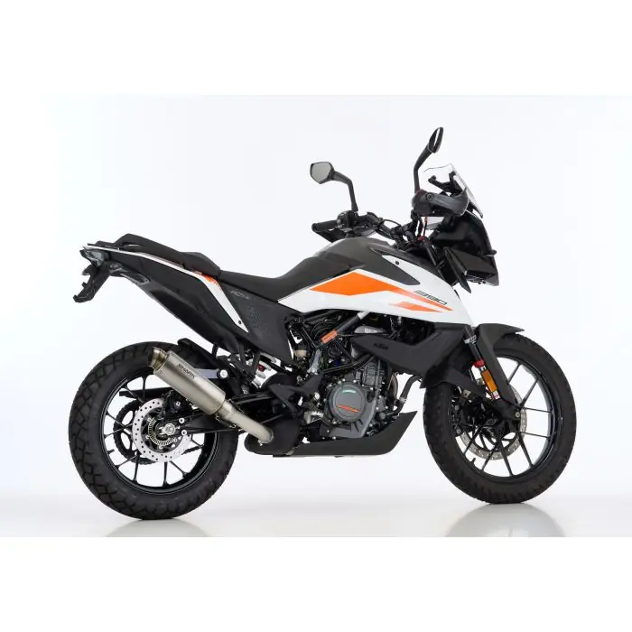 Garantierte Lieferung SHARK SRC 4 Auspuff Short Titan EG-BE passt für KTM 390 Adventure(20-24)