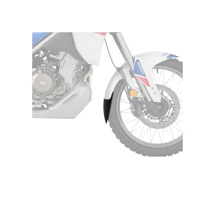 BODYSTYLE Kotflügelverlängerung vorne schwarz-matt passt für APRILIA Tuareg 660(22-24) Neu Im Sortiment