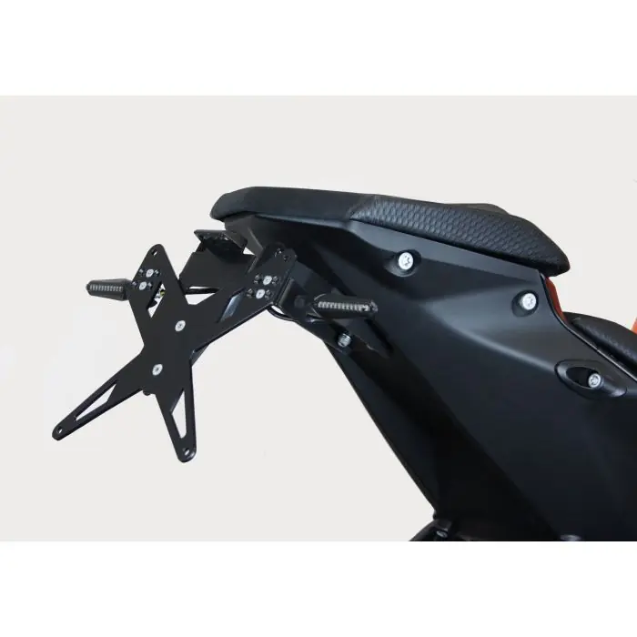 Letzte Chance PROTECH X-SHAPE Kennzeichenhalter schwarz passt für KTM 1390 Super Duke R(24-24)/990 Duke(24-24)