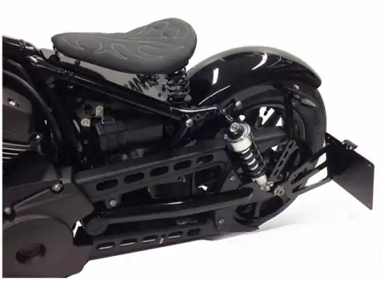 MB Bobber - Schwingsattel + Rahmenplatten - Komplett - Set / mit Federn / black / YAMAHA XV 950 Bolt / R / Racer Nur Für Kurze Zeit