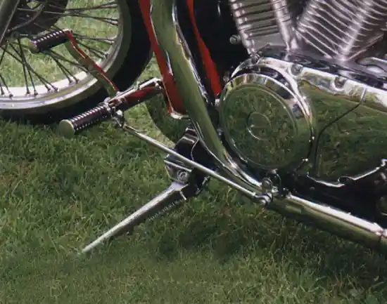 MB vorverl. Fußrasten / 30cm / Ness Style glatt / chrom / SUZUKI VS 600 / 750 / 800 Intruder / Tüv Geprüft