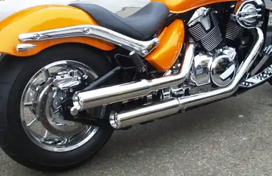 Sale MILLER - Cubana - Komplettanlage - mit KAT - silber / Suzuki C / VLR 1800 R + RT / EG-BE Preisreduziert