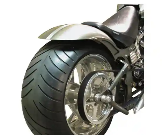 BK - Stiletto Stahlblech - Heckfender shorty / 220 mm b / roh / universal Ausverkauf