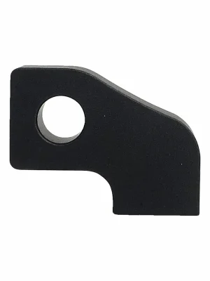 Versand Am Gleichen Tag Scheinwerfer-Halterung Bates Style Schwarz abgewinkelt für Harley-Davidson