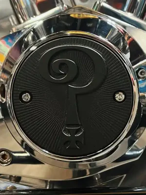 Indian Larry Point Cover ? Schwarz für Harley-Davidson Big Twin 70-99, XL 04-22 Direktkauf
