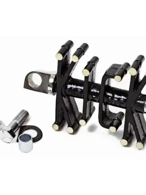 Old STF Kickerpedal "Kick" Messing Schwarz für Harley-Davidson Preisreduziert