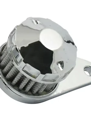 Wochenendangebot Kurbegehäuse Entlüftungsfilter Cone Top Chrom für Harley-Davidson