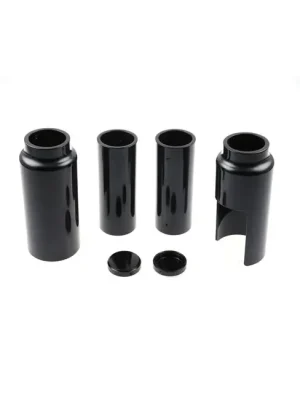 Sonderangebot Cultwerk Gabel Cover komplett, Schwarz, für Harley Davidson Softail 18-21