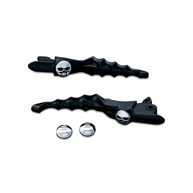 Küryakyn Zombie Brems & Kupplungshebel Schwarz für Harley-Davidson Sportster 04-13 Bestpreis