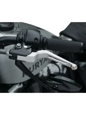 Knallerangebot Küryakyn Dillinger Brems & Kupplungshebel Silber für Harley-Davidson 96-17