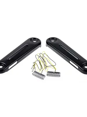 Cultwerk Blinker Schwarz Glas smoke für Harley-Davidson Street Glide 18-21 Geprüft