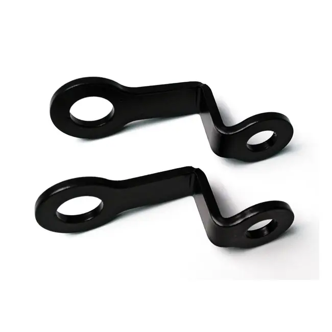 Top-Angebot Cultwerk Blinkerhalter Stoßdämpfer Schwarz für Harley-Davidson Sportster, Dyna, V-Rod