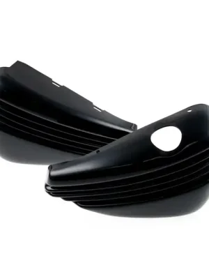 Markenware Cultwerk Seitenverkleidung Bobber Schwarz für Harley-Davidson Sportster 14-21