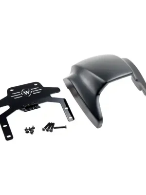 Zertifiziert Cultwerk Lampenmaske FXRB Style Schwarz für Harley-Davidson Breakout 18-22