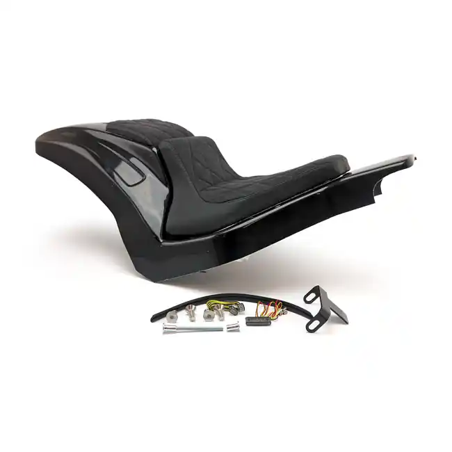 Bestpreis Cultwerk Racing Heckfender Kit Duo für Harley-Davidson Fat Boy 18-24