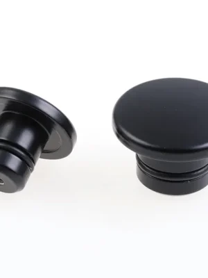 Highlight Cultwerk Achscover Schwarz vorne für Harley-Davidson Sportster S 21-22