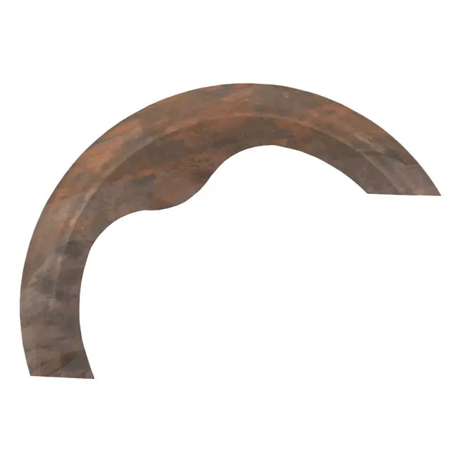BK Half Moon Frontfender 150mm breit, 16"-18", Schutzblech für Harley-Davidson Super-Preis