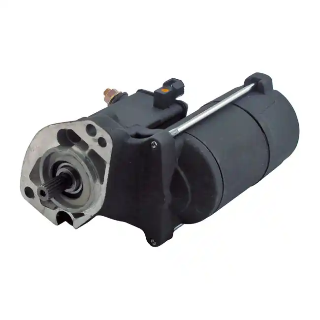 Neu Im Sortiment Jims E-Starter, 1,8kw, Schwarz, für Harley-Davidson Big Twin 94-06