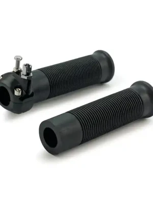 Versand Am Gleichen Tag Anderson Style Griffe mit Gaszugklemme Schwarz, für Custombikes mit 22mm Lenker