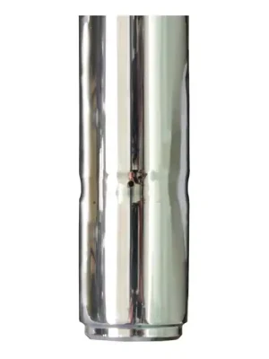2 Standrohre, Showchrom, 41mm, 8" over, 28 7/8", f. Harley-Davidson Big Twin 77-84 Direktkauf