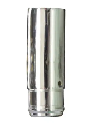 Top-Seller CC-Eng. 2 Standrohre, Hartchrom, 41mm, 10" over, 30,25", f. Harley-Davidson Big Twin 00-17