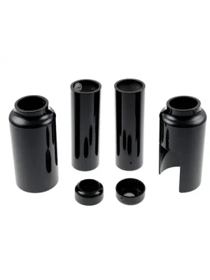 Schneller Versand Cultwerk Gabel Cover komplett, Schwarz, für Harley Davidson Breakout 13-17