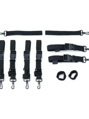 Aktuell Küryakyn Zurrgurt Kit, 10-teilig, Schwarz, für Harley-Davidson