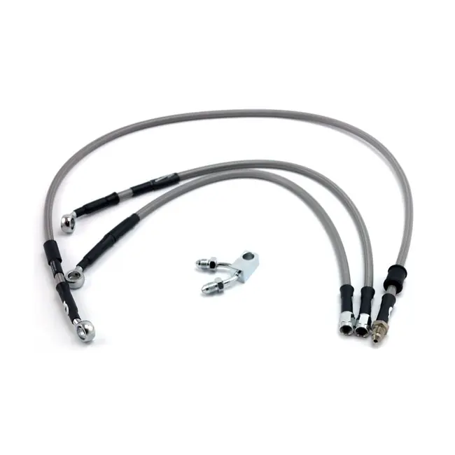 Goodridge Bremsleitungskit Stahlflex, f. Harley-Davidson FLSTC 11-14 m. TÜV! Bestpreis