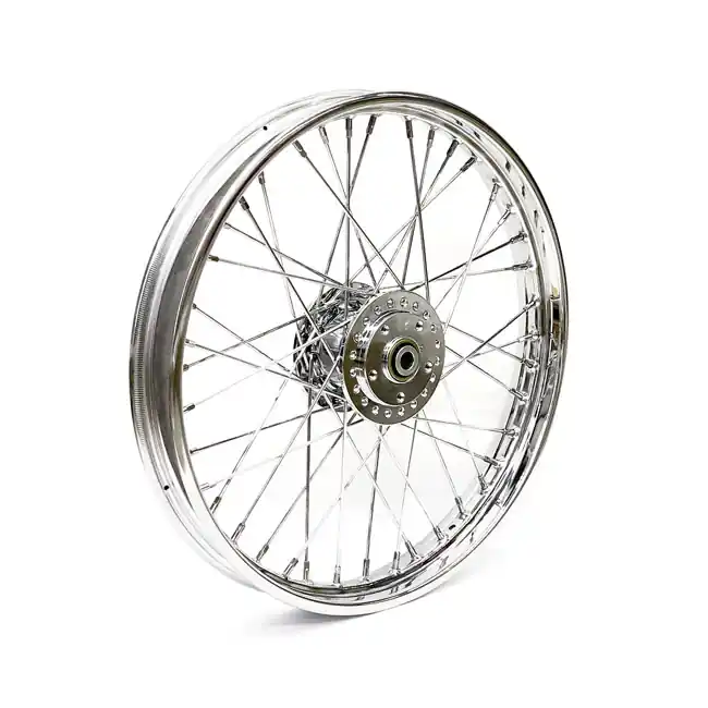 Saisonangebot Speichenrad vorne Chrom, 2,15x21", für Harley-Davidson FXR, FXD 84-98, XL 84-85