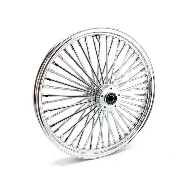 Must-Have Big Spoke Felge, vorne, DF, Chrom, 2,15x21", für Harley-Davidson mit TÜV!