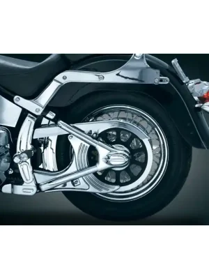 Küryakyn Rahmencover Boomerang Chrom für Harley-Davidson Softail 08-17 Versand Am Gleichen Tag