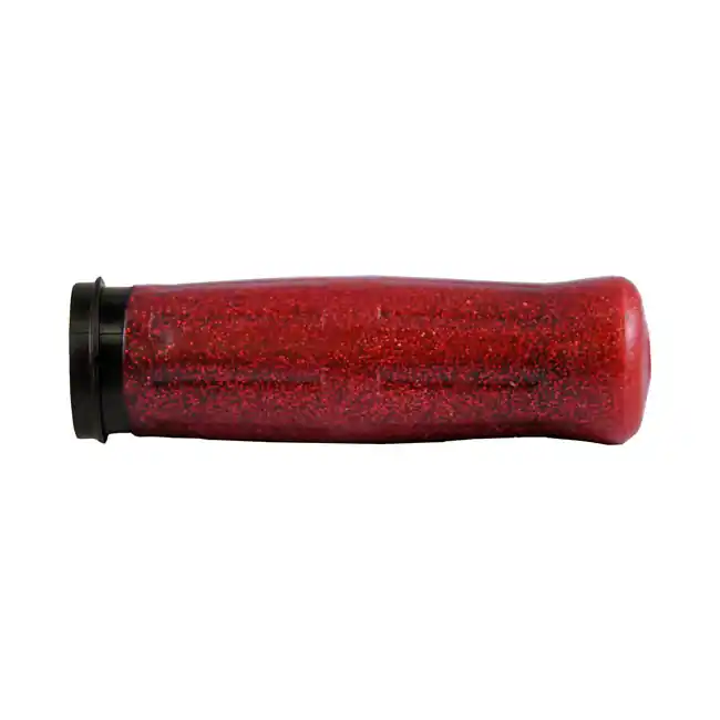 Zertifiziert Avon OldSchool Griffe, Coke Bottle, Rot-Flake, f. Harley-Davidson m. E-Gas ab 08