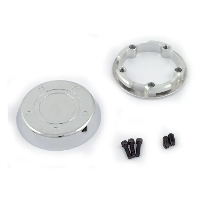 Preiswert Jims Point Cover Poket Sleeper, Chrom, f. Harley-Davidson Twin Cam 99-17
