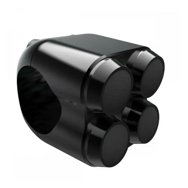 Motone Mini Schalter Schwarz, 7/8" (22mm), 4 Schalter für Custombikes Letzte Chance