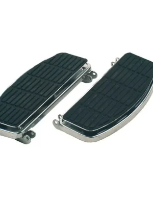 Trittbretter Late Style Chrom mit Dämpfer für Harley - Davidson FL 66 - 84 Top-Seller