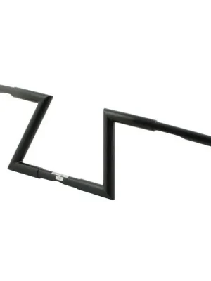 Fehling Fat Z-Bar Lenker 23cm hoch, 1 1/4", Schwarz, f. Harley-Davidson mit TÜV! Top-Preis