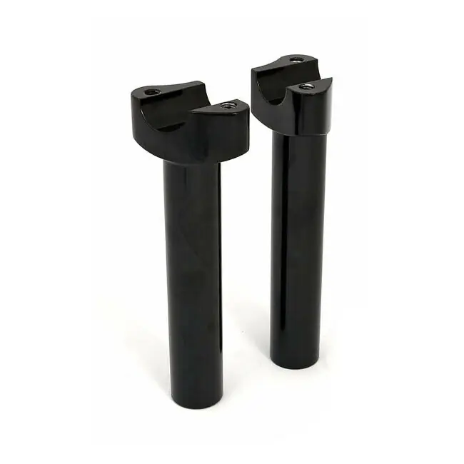 Riser Straight Style Schwarz, 6 1/2" hoch, für Harley - Davidson Super-Preis