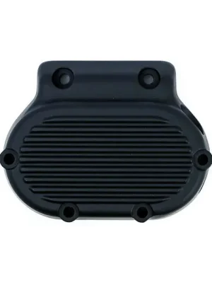 Ausverkauf Getriebedeckel rechts, Ribbed, Schwarz, für Harley-Davidson Big Twin 87-06