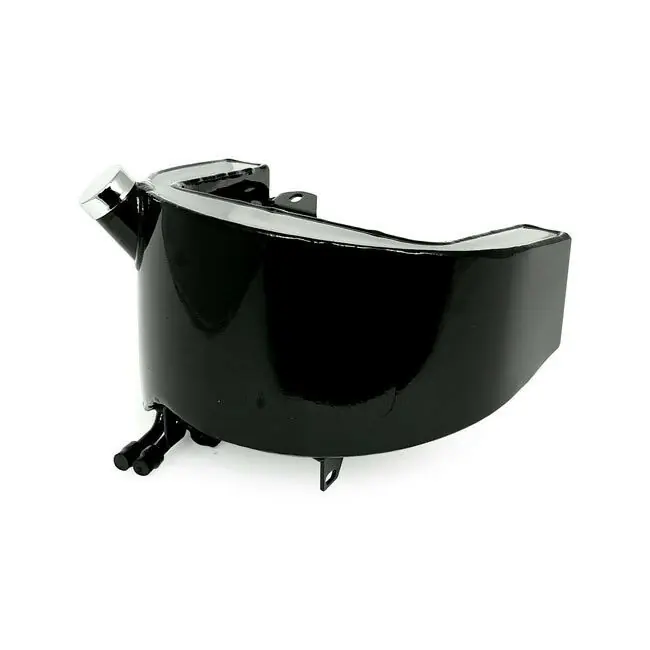 Horseshoe Öltank, Schwarz für Harley Davidson Softail 89-99 Abverkauf