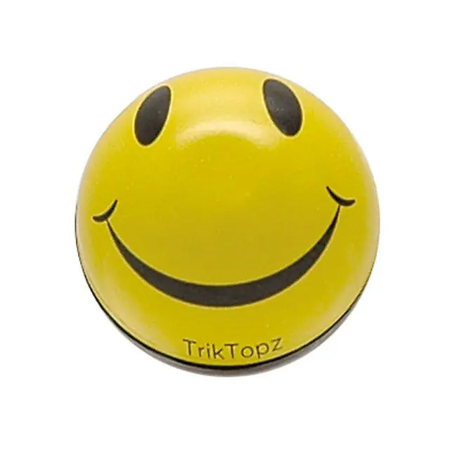 Nur Heute Trik Topz Ventilkappen, Smiley gelb, für Harley - Davidson