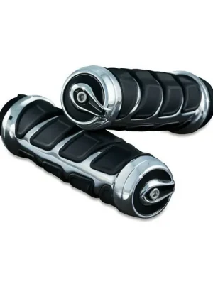 Neue Kollektion Küryakyn Kinetic Griffe, Chrom, für Harley-Davidson 74-19