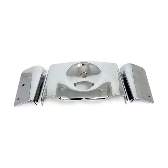 Gabel Cover Kit Fork Panel Kit Smooth Chrom, für Harley - Davidson FLST 86-17 Must-Have