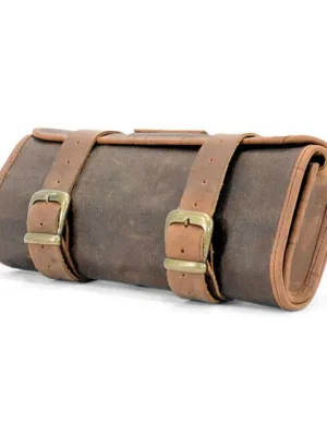 Longride Werkzeugrolle, Leder, Waxcotton für Harley - Davidson 1,5 Liter Highlight