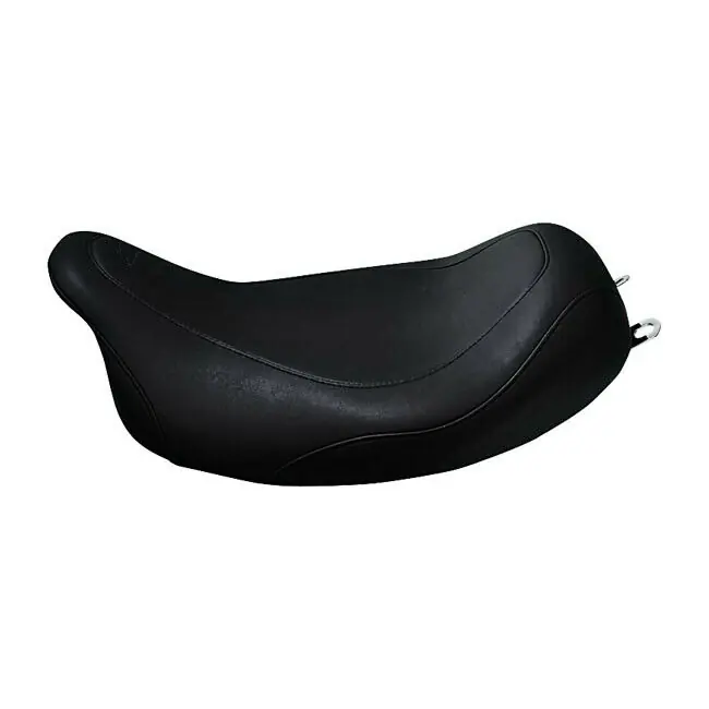 Mustang Wide Tripper Solo Sitz, Schwarz, für Harley-Davidson Touring 08-25 Preis Gesenkt