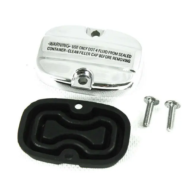Bremsflüssigkeitsbehälter Deckel Hinten Chrom f. Harley-Davidson Touring 08-17 Must-Have