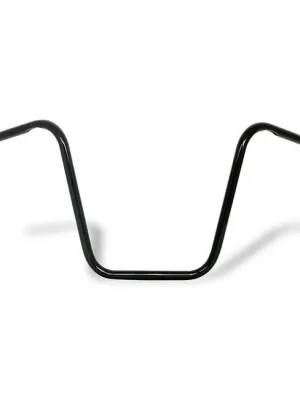 1" Apehanger 16" hoch, Schwarz, für Harley - Davidson bis 81 ohne Kabelkerben Mega-Angebot