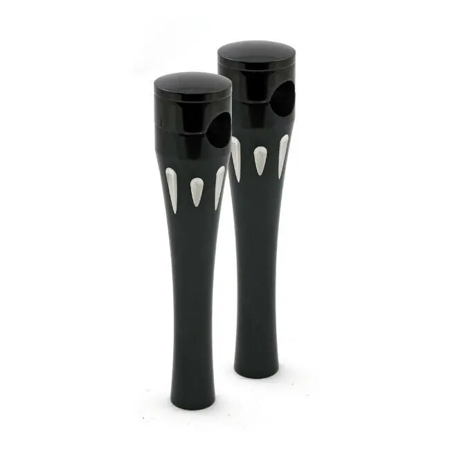 Riser Talon 8" Billet Aluminium, Schwarz, für Harley - Davidson Billig
