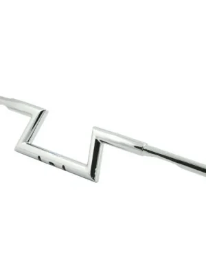 Ausverkauf Fehling Low Z-Bar Lenker 12cm hoch, 1 1/4", Chrom, f. Harley-Davidson mit TÜV!