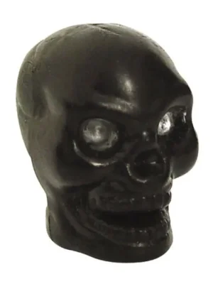 Begrenztes Angebot Trik Topz Ventilkappen, Skull Schwarz, für Harley - Davidson